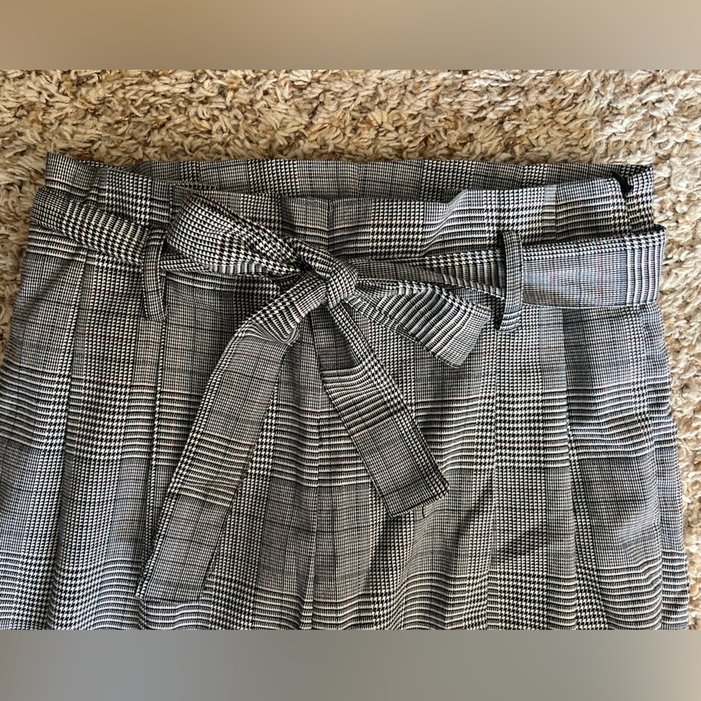 Laundry by Shelli Segal Glen Plaid Wide Leg Pants - NWT - Sz 6 - Picture 3 of 10